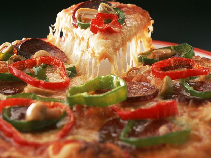 fruit, vegetarian Food, red, tomato, vegetables, wellbeing, gourmet, appetizer, slice, baked, meat, indulgence, restaurant, food And Drink, cheese, serving size