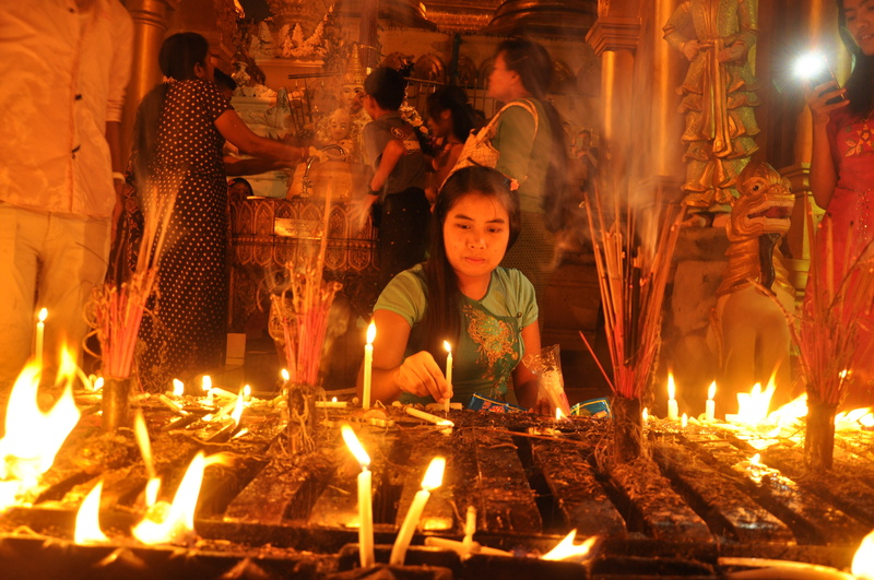 food and drink, 4K, candle, females, light festival, nature, Myanmar, standing, indoors, real people, preparing food, people, men, heat - temperature