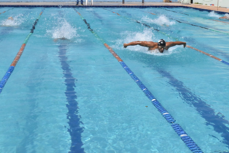 outdoors, sports event, competition, action, swimwear, swimming Pool, one person, lifestyles, leisure activity, athlete, competing, motion, men, vitality