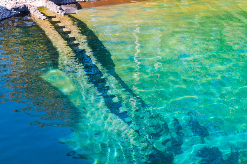 diving, turquoise colored, no people, aquarium, high angle view, nature, competition, poland, outdoors, blue, sport, swimming lane marker, 4K, pool, sea
