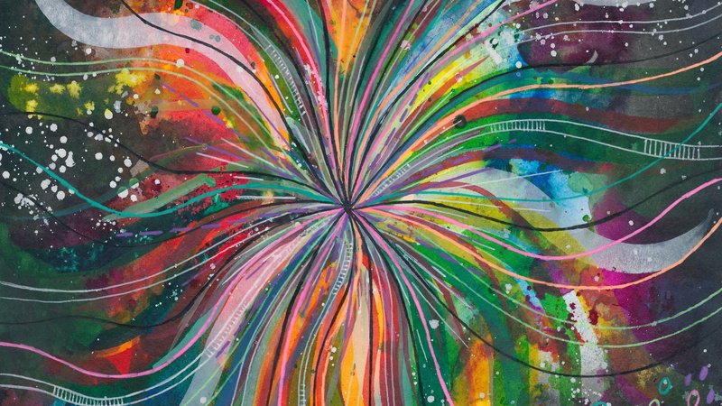 asja boros, 2K, Abstract, art, colorful, texture
