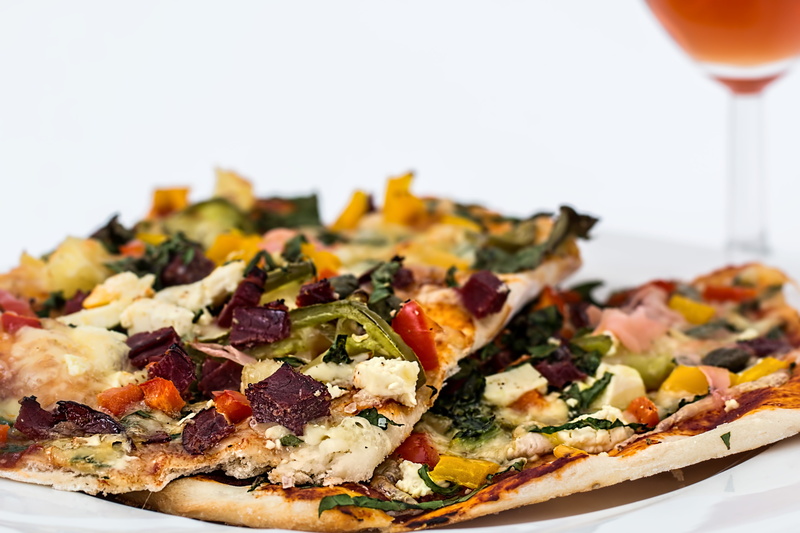 fast, eat, glass, vegetarian food, fruit, no people, wellbeing, food, italian, freshness, dairy product, healthy eating, refreshment, slice, pizza, italian food
