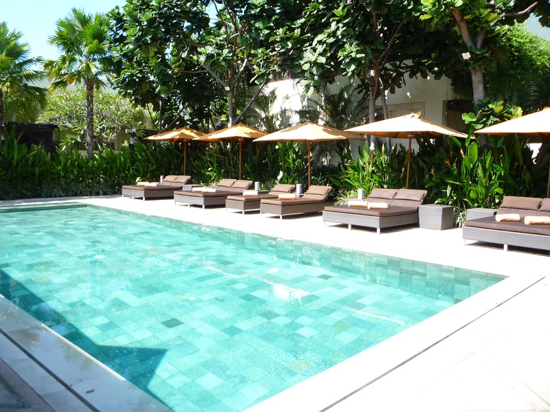 travel destinations, day, palm tree, bali, tree, outdoor, wealth, pool, luxury, hotel, nature, outdoors, sunlight, 2K, vacation, indonesia, lounge chair