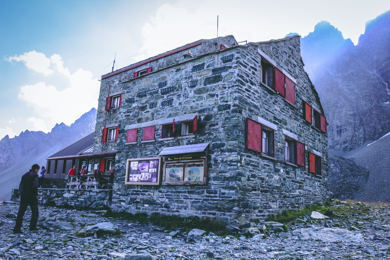 5K, facade, adventure, exterior, people, building, cloud - sky, men, landscape, built structure, mountains, leisure activity, gray, photo, rocks, front