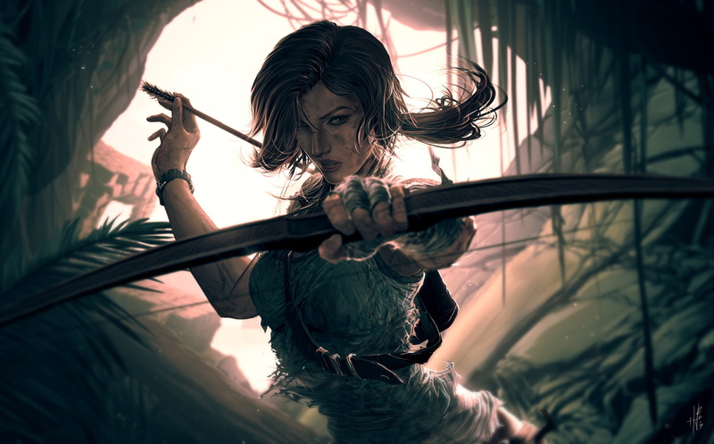 Lara, 1080P, Lara Croft, Characters, Hue Vang, by Hue Vang, Tomb Raider