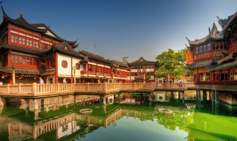 China, Tea Palace, 1080P, Shanghai, Palaces, Palace