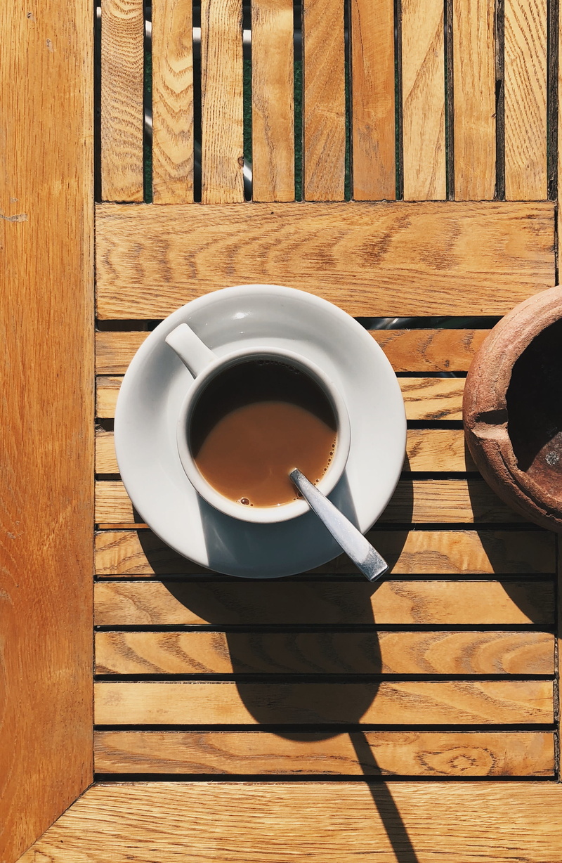 table, kitchen utensil, esna, spoon, indoors, egypt, drink, food and drink, crockery, coffee cup, high angle view, 2K, mug, relax, boat, refreshment, no people
