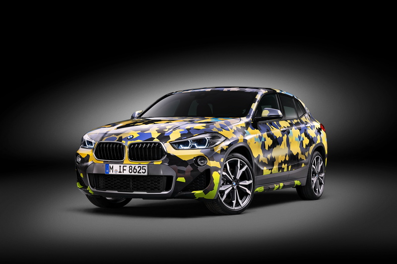 4K, 4K, delphi, BMW X2 Digital Camo Concept, 2018