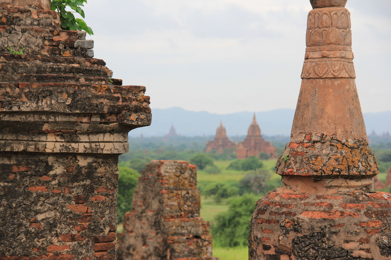 tourism, stone material, temple, building exterior, asia, no people, stupa, old, myanmar, the past, travel destinations, religion, archaeology, architecture