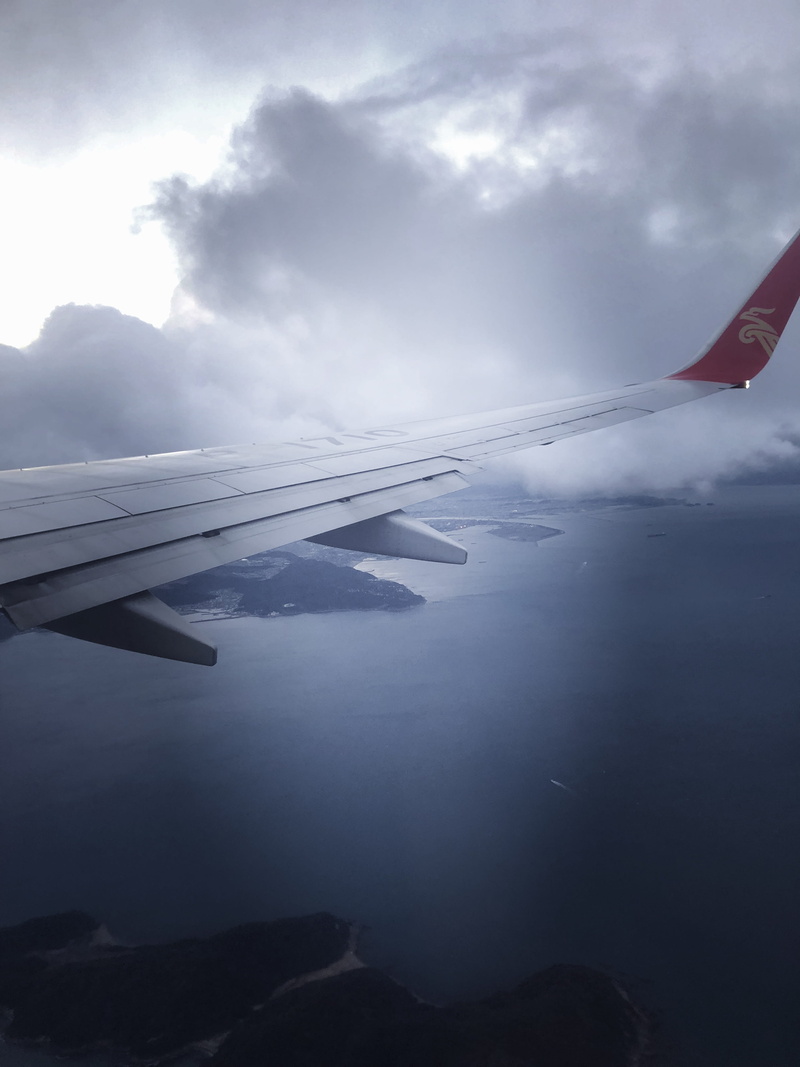 universe, unnamed road, beauty in nature, mid-air, on the move, scenics - nature, vehicle, transportation, space, aircraft, day, flying, airliner, wakayama