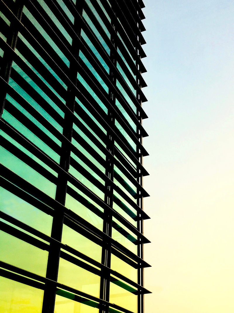 nature, cool, close-up, dusk, low angle view, architecture, geometry, 2K, india, clear sky, modern, outdoors, no people, copy space, gradient, sunset