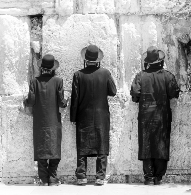 middle, group of people, history, lifestyles, jerusalem, built structure, stone, west, casual clothing, wall - building feature, judaism, old, friendship