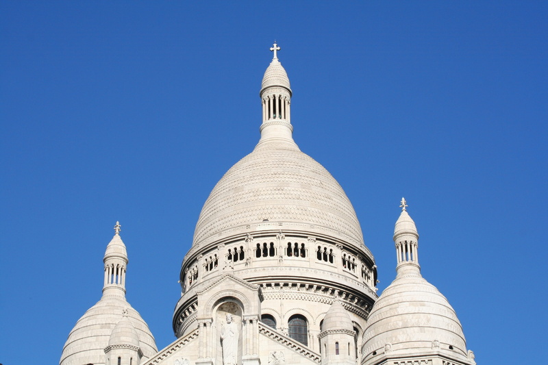 nature, blue, politics, belief, low angle view, place of worship, building Exterior, basilique Du Sacre Coeur, Sacred Heart, 2K, government, religion