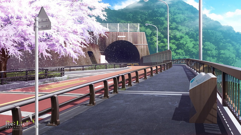 architecture, tree, city, plant, relief shinai naru anata e, nature, cloud - sky, 1080P, railing, flowering plant, connection, flower, outdoors, water