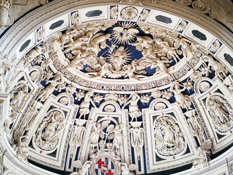 5K, representation, no people, building exterior, place of worship, ceiling, art and craft, religion, spirituality, belief, plastic, the past, architecture