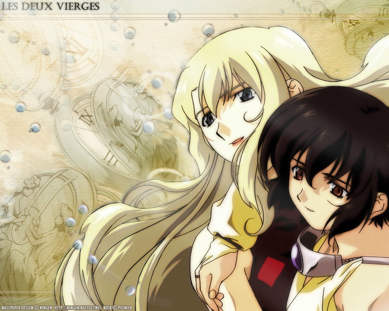 720P, Noir, Anime, Kirika Yuumura, Mireille Bouquet