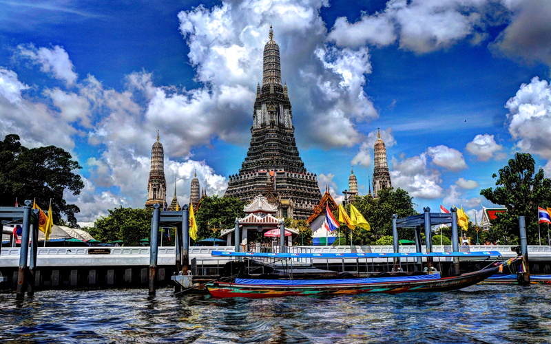 Temples, 2K, Wat Arun Temple