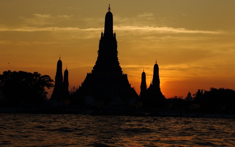 Temples, 1080P, Wat Arun Temple