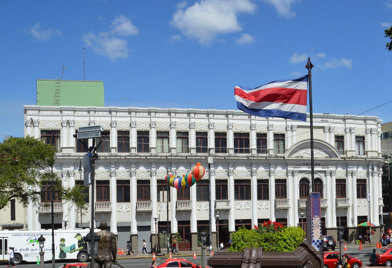 building, architecture, facade, government, sunlight, day, plant, sky, 4K, patriotism, mode of transportation, city, structure, buildings, building exterior