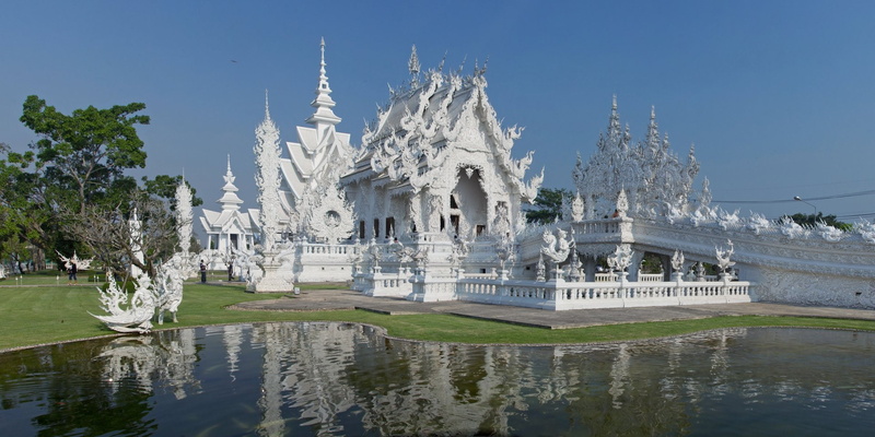 Wat Rong Khun, 1080P, Thailand, Temples, Chiang Rai