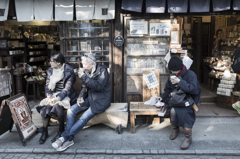 asia, relaxation, 4K, talking, drink, coffee, building exterior, built structure, people, full length, kawagoe, relaxing, friends, relax, leisure activity