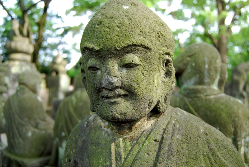 4K, stone statues, representation, art and craft, buddha statue, human representation, kawagoe, sculpture, think about, day, outdoors, statue, tradition