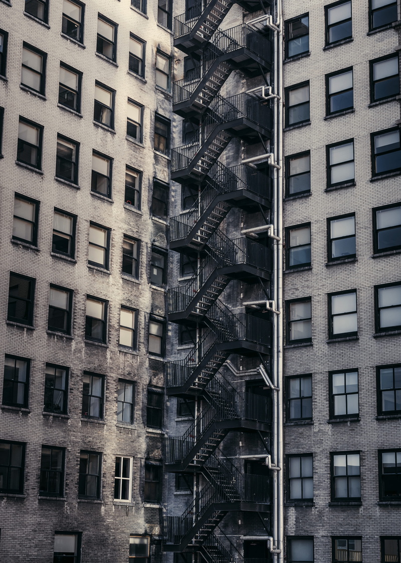 tower, urban, tall - high, no people, exit, staircase, in a row, home decor, buildings, 5K, lens, architecture, sony, outdoors, salt lake city, banister