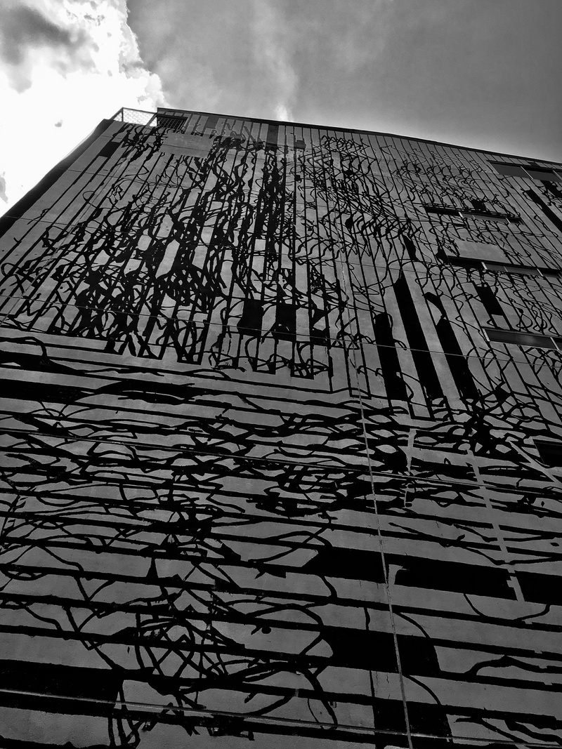 bangkok, modern, residential district, cloud - sky, skyscraper, architecture, building, pattern, street photography, thailand, artist, office building exterior