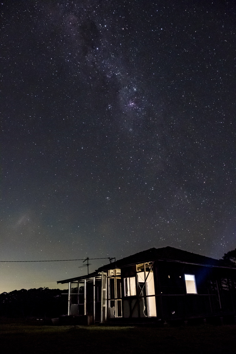 above, outdoors, star - space, 5K, architecture, iso, beauty in nature, infinity, cosmo, nebula, silhouette, nighttime, space, wooden, stars, star, house