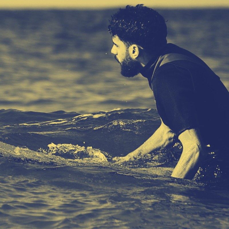 beach, lifestyles, leisure activity, outdoors, men, side view, water, 1080P, beauty in nature, waterfront, young adult, surfing, guys, sport, sea, asilah