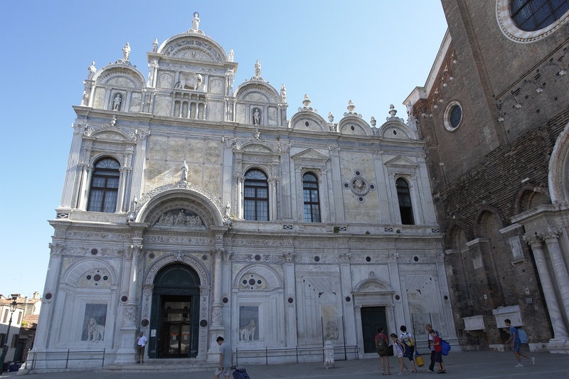 the past, sky, europe, famous Place, giovanni e paolo, place of worship, renaissance, built structure, travel, 2K, history, belief, building, building exterior