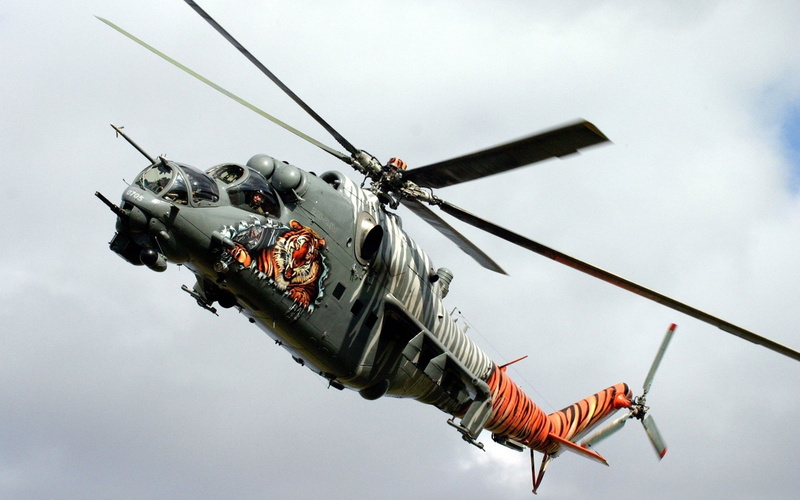 2K, tigre, helicoptero, vehiculo