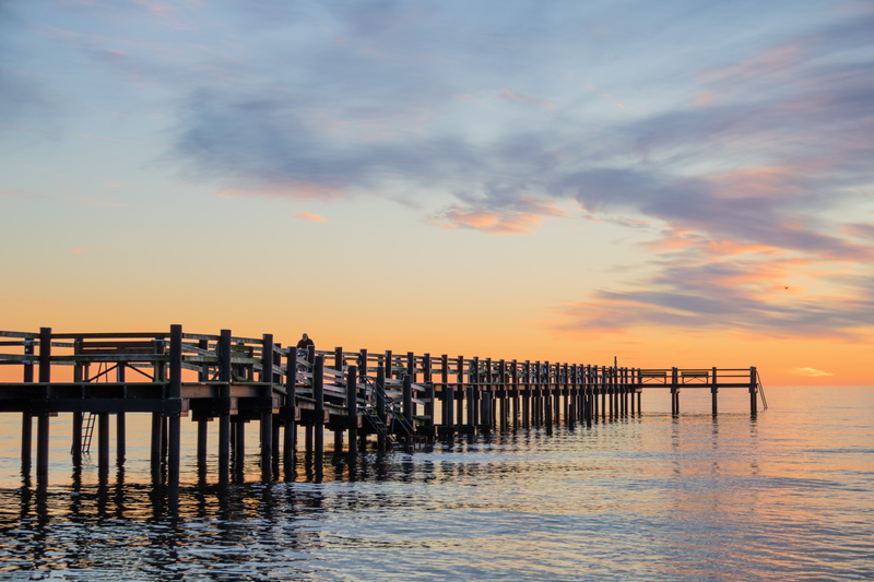 aperture, beach, vatten, camera, ƒ / 5, tranquil Scene, Dock, sunset, 760d, country, canon eos, winter, nature, geo:location, ef, 5K, sun, moln, hav, 40 mm