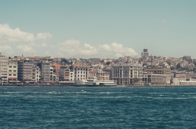 buildings, sky, water, famous Place, clouds, establishment, nature, sea, no people, body, rise, beach, ocean, outdoors, waterfront, city life, view into land