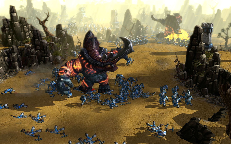 fantasy, strategy, reborn, forge, mmo, videogame, born, skylords, video, battleforge, 2K, 1bfre, online, rts, game, battle