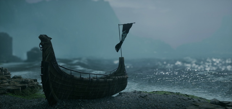 Dragon Age: Inquisition, Dragon Age, Sea, Shore, Rain, 1080P, Boat
