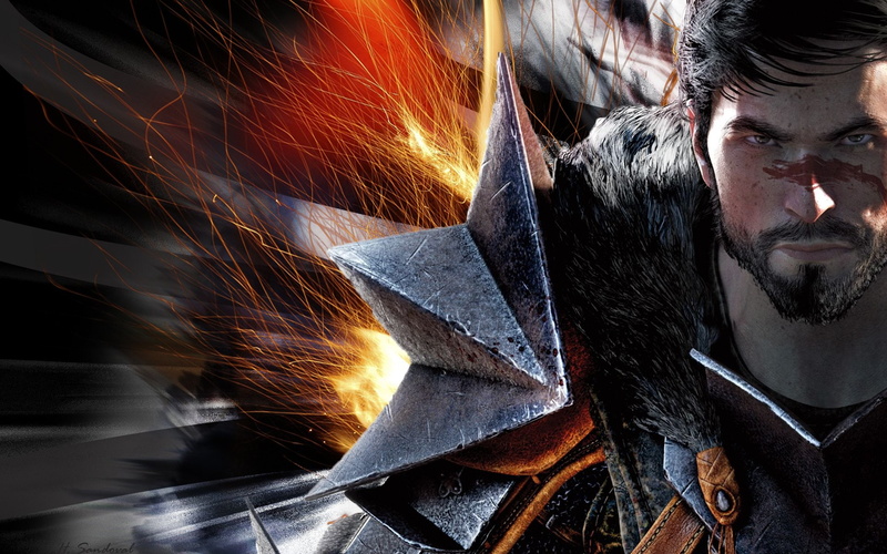 Mage, Hawke (Dragon Age), Dragon Age, Dragon Age II, 1080P, Blood