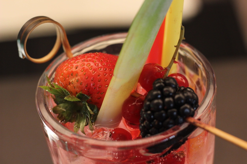 temptation, shirley temple, focus on foreground, mocktail, glass, food, close-up, drinking straw, refreshment, still life, freshness, 2K, berry fruit