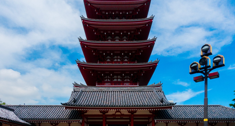 nature, 1920x1080, sunny, building exterior, japanese culture, senso-ji temple, bright, travel, sonso-ji, buddhism, church, tokyo, city, built structure