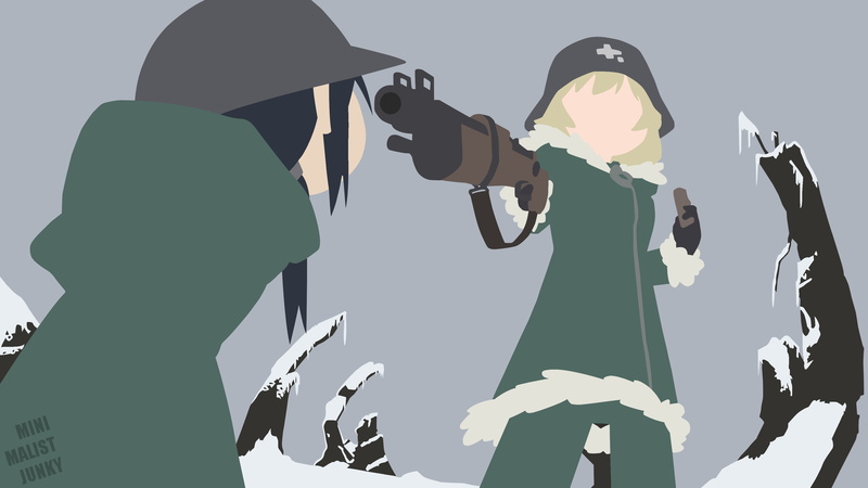 Yuuri (Girls Last Tour), Chito (Girls Last Tour), Girls Last Tour, Anime, 4K
