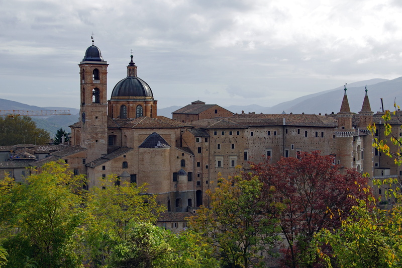 spirituality, religion, old palace, historic buildings, torricini, brands, tourism, architecture, historic city, travel destinations, urbino, day, palazzo ducale