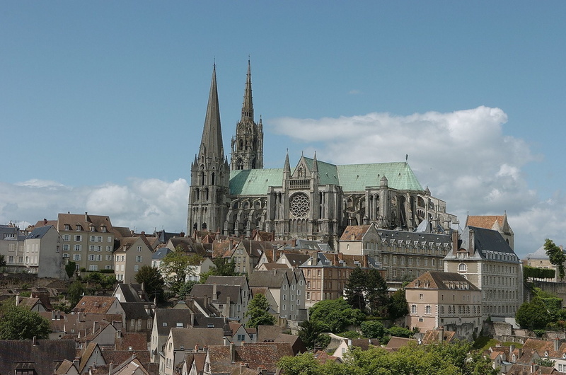 Chartres, Man Made, France, 1080P, Cathedral