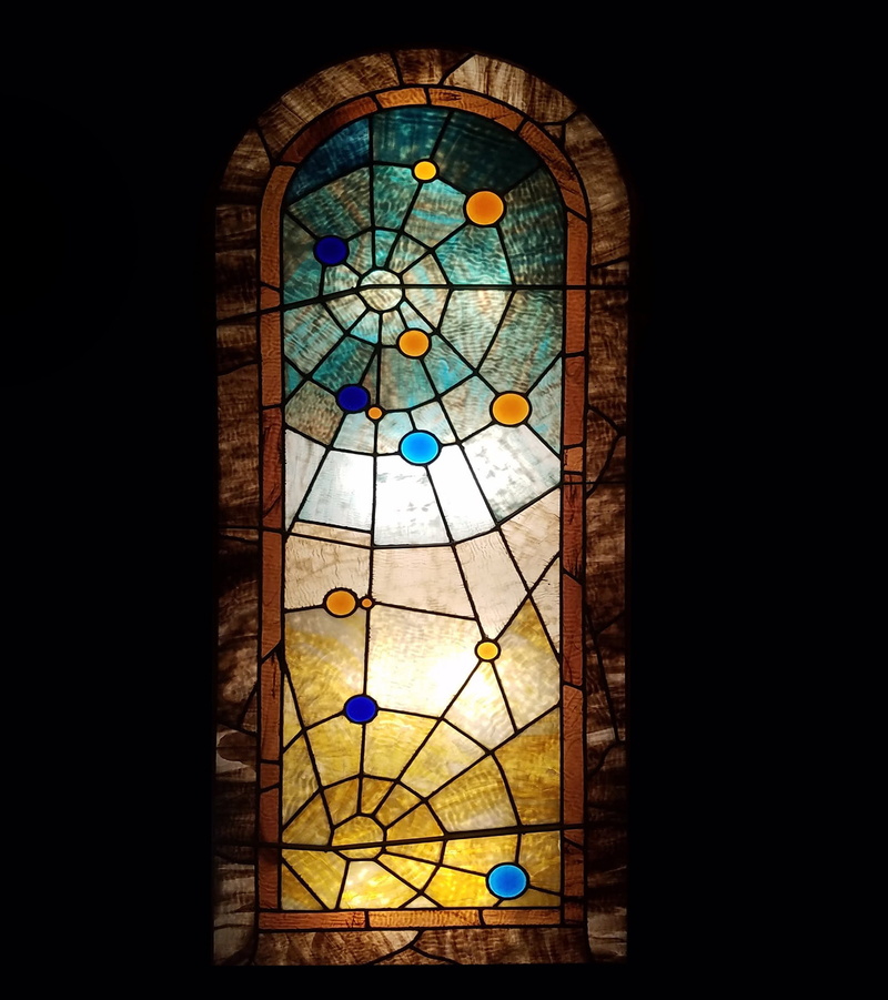 thirteen, mystery, glass - material, 2K, art and craft, leaded glass, design, multi colored, glass, vintage window, built structure, no people, floral pattern