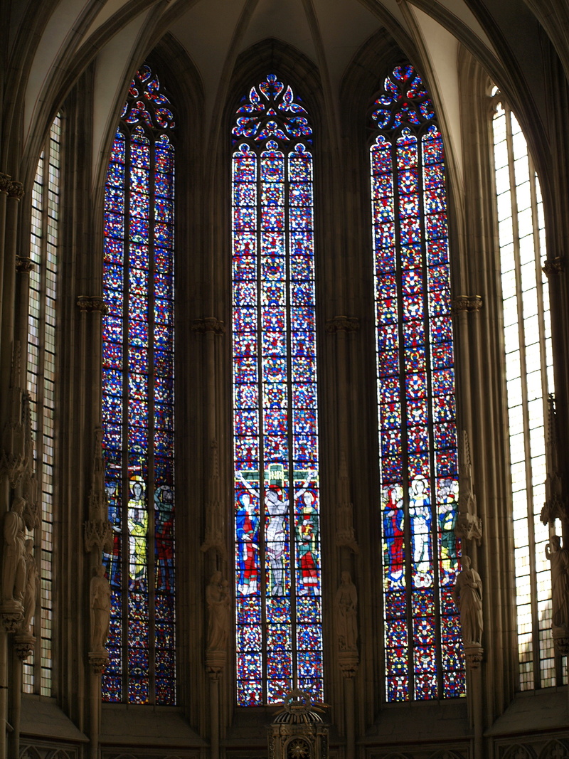 glass, color, ornate, built structure, pattern, glass window, window glass, faith, christ, historically, belief, god, indoors, 2K, church window, religion