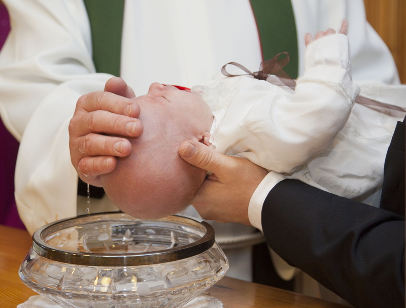 adult, wedding, holy, baby, working, midsection, men, the dew, real people, holding, business, water, pouring, christening, occupation, clothing, jar, people