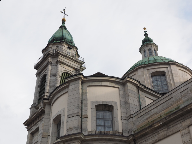 architecture, cathedral of st urs und viktor, dome, church, nave, built structure, history, nature, belief, solothurn, building exterior, sky, church buildings