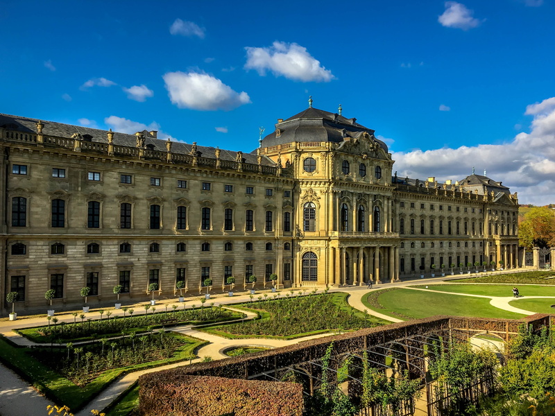 bavaria, building, history, palace, outdoors, cloud - sky, travel, government, city, garden, building exterior, sky, facade, architecture, 4K, travel destinations