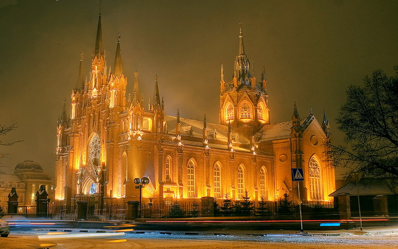 conception, moscow, blessed, immaculate, virgin, mary, 1080P, cathedral