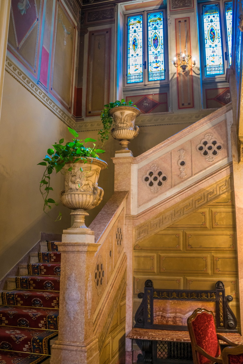 Stairs, sculpture, no people, rails, interior design, building, elegant, old-fashioned, Victorian, ornate, day, craft, decor, 5K, vintage, style, belief