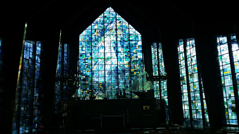 built structure, day, building, light, no people, religion, low angle view, stained, Church, architecture, ornate, Stained Glass, indoors, glass - material